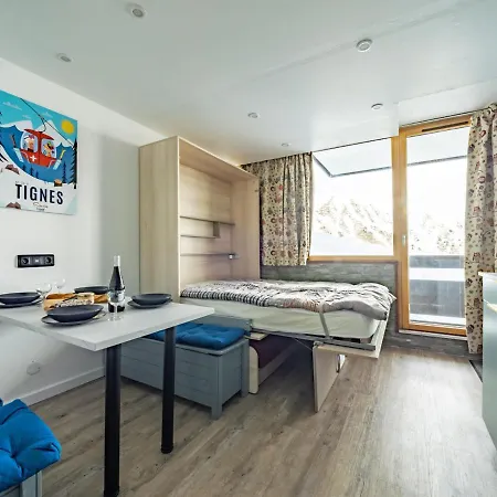 Confortable Skis Aux Pieds Avec Balcon Et Wifi Appartement Tignes